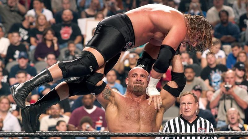 At Unforgiven 2003, Goldberg captured the World Heavyweight Championship from the King of Kings.